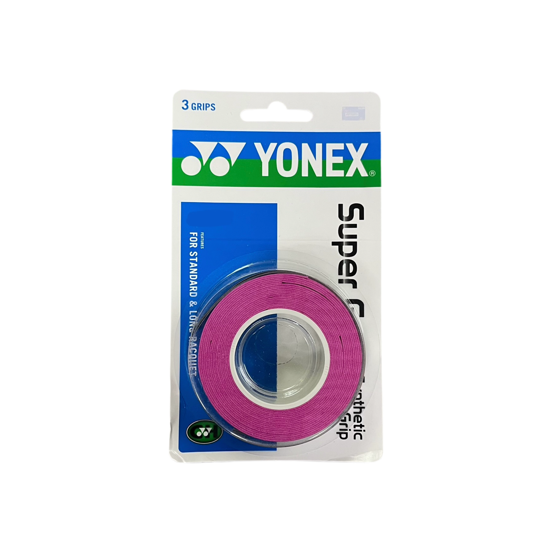 Yonex Super Grap Synthetic Overgrip Grip (3 pieces) - 爱游戏体育-爱游戏|爱游戏官方网站