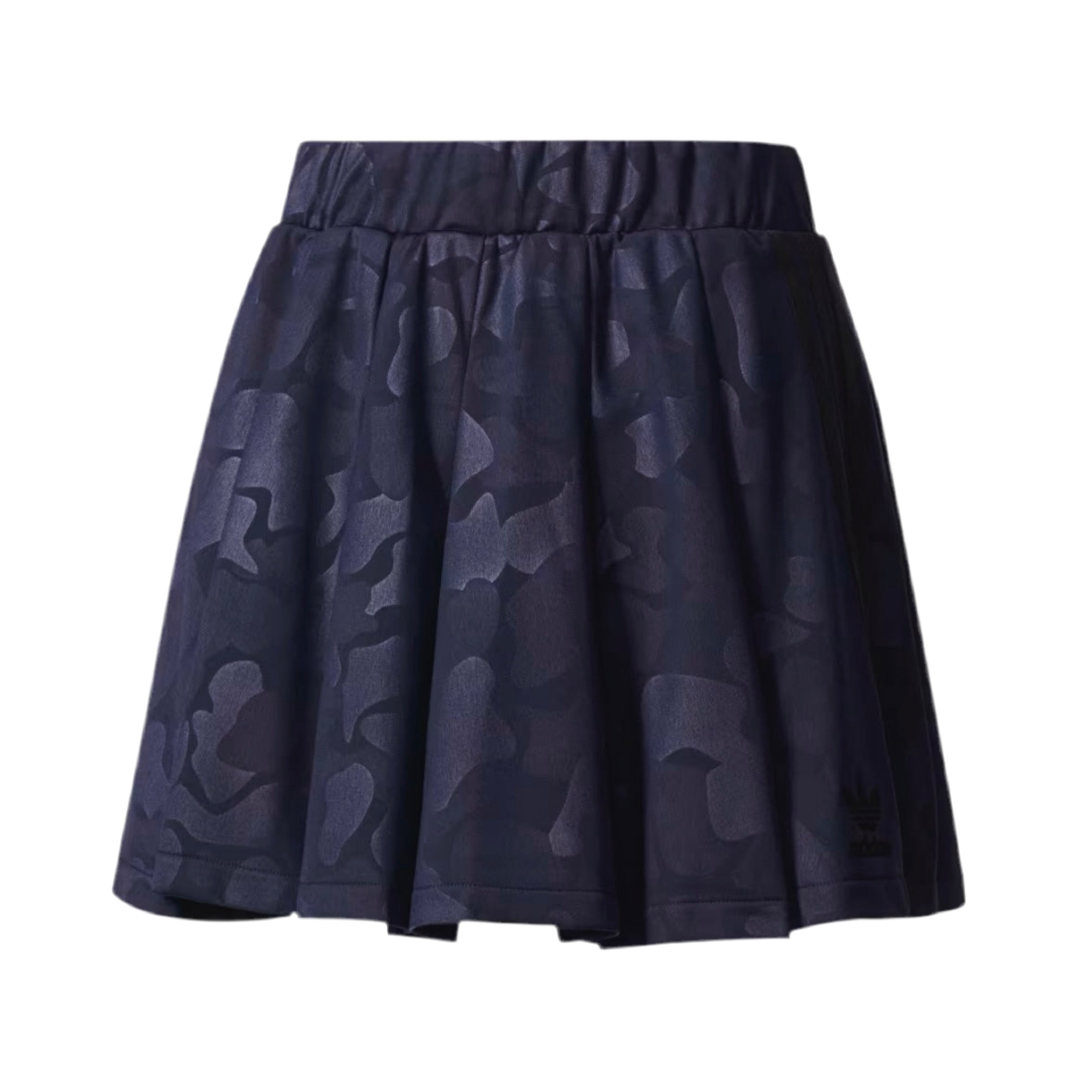 Adidas Women’s Printed Pleated Skirt (Navy)