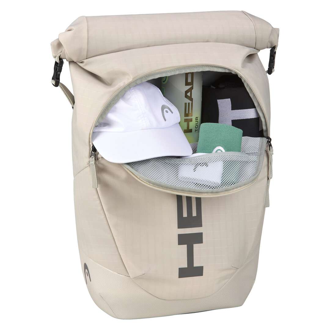 [CLEARANCE] Head Tour Racqpack Backpack 40L Bag (Champagne / Dark Blue)