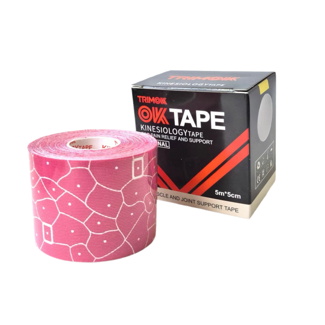 TRIMOK OK Tape Kinesiology Tape (5cm x 5m)