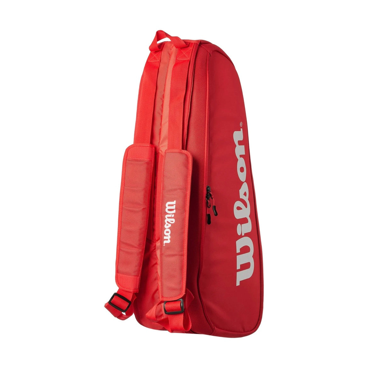 Wilson Super Tour (6 Pack) Racket Bag (Red) - 爱游戏体育-爱游戏|爱游戏官方网站