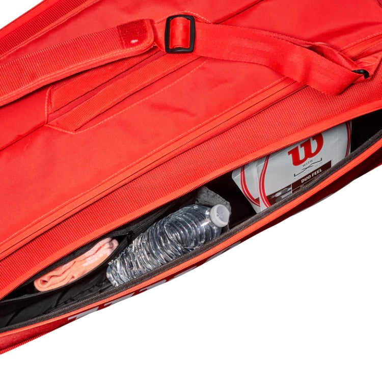 Wilson Super Tour (9 Pack) Pro Red Racket Bag