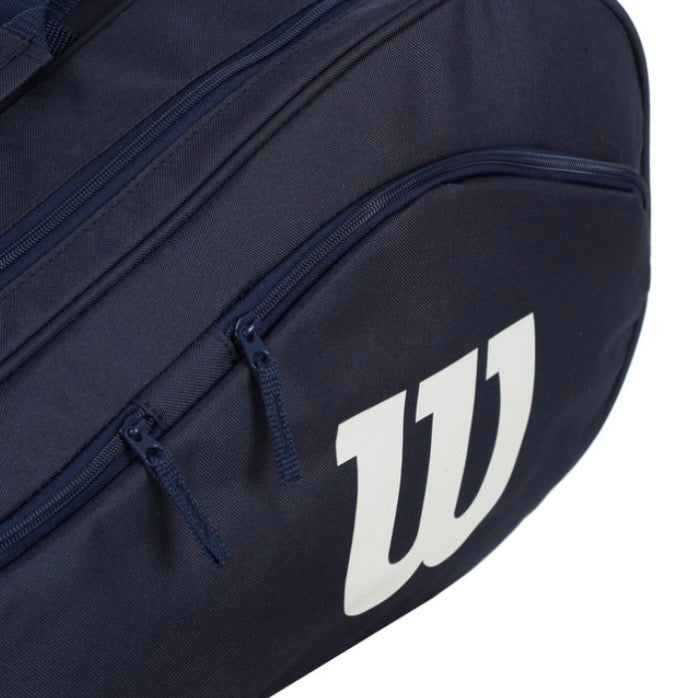 Wilson 2026 Advantage (6 Pack) Racket Bag (Navy)