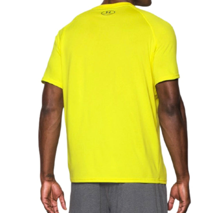 [CLEARANCE] Under Armour Men's UA Tech Tiger Top Tee Shirt (Yellow) - 爱游戏体育-爱游戏|爱游戏官方网站