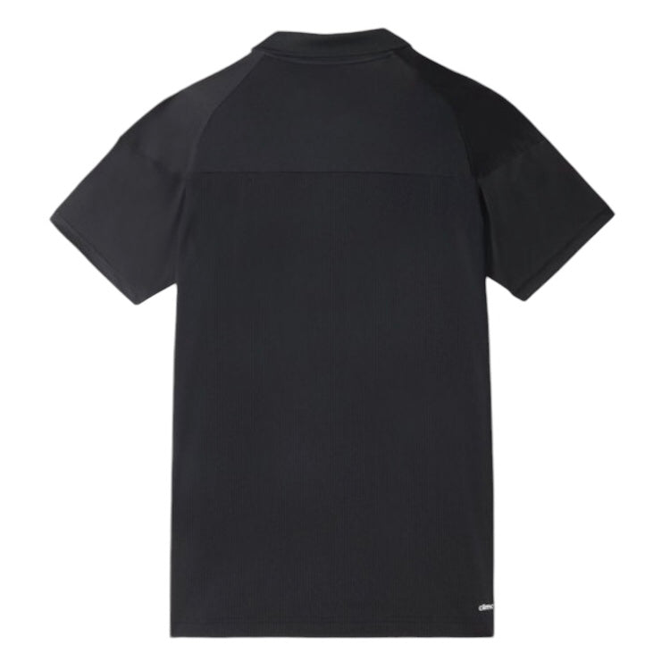 Adidas Men’s Dri-Fit Response Polo Top Tee Shirt (Black) - 爱游戏体育-爱游戏|爱游戏官方网站