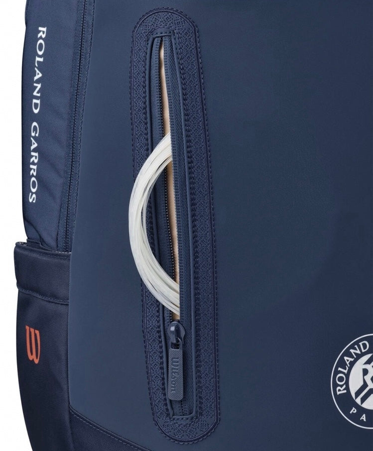 Wilson 2026 Roland Garros Session Soiree Backpack Bag (Navy)