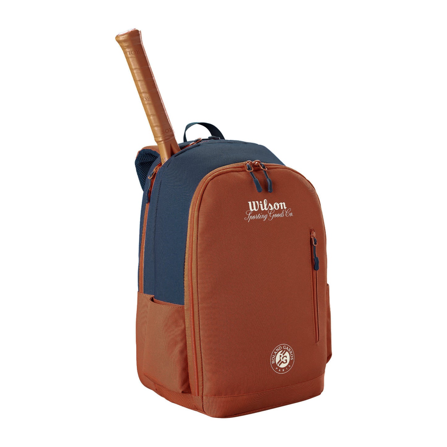 Wilson 2026 Roland Garros Team Backpack Bag (Clay-Navy)