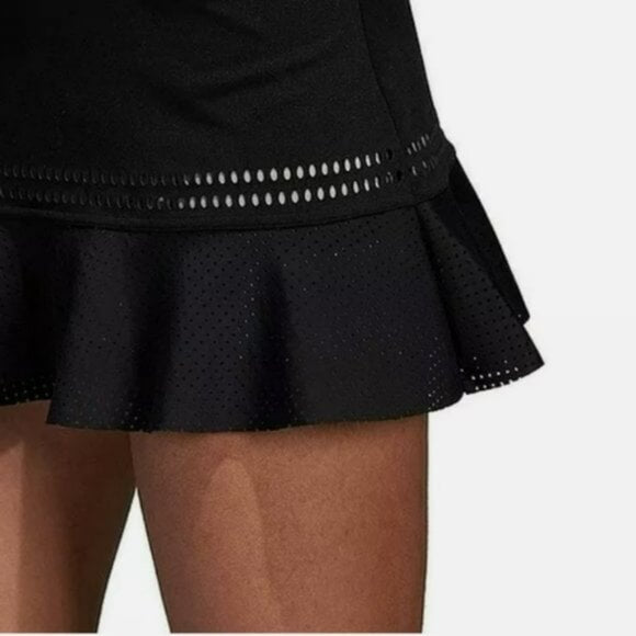 Adidas Women's by Stella McCartney Barricade Tennis Skirt (Black) - 爱游戏体育-爱游戏|爱游戏官方网站