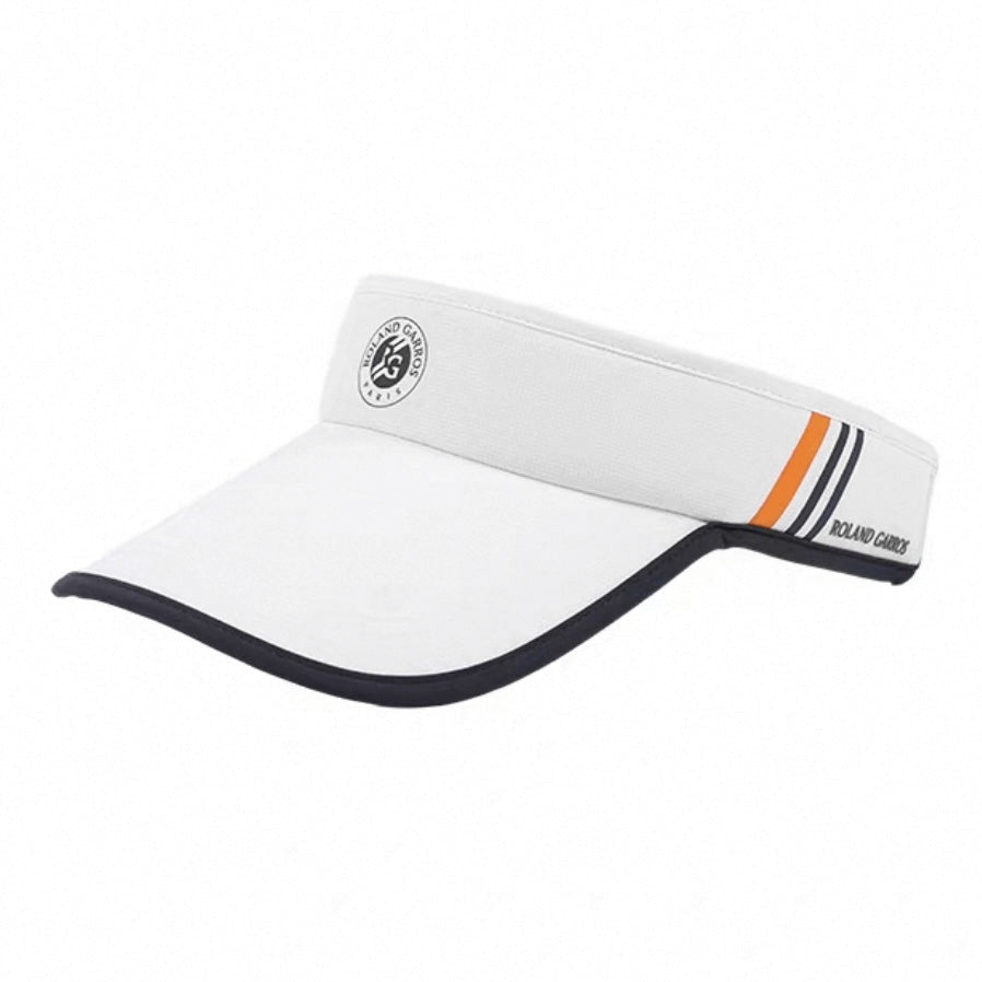 Roland Garros Logo Visor (White / Navy) - 爱游戏体育-爱游戏|爱游戏官方网站