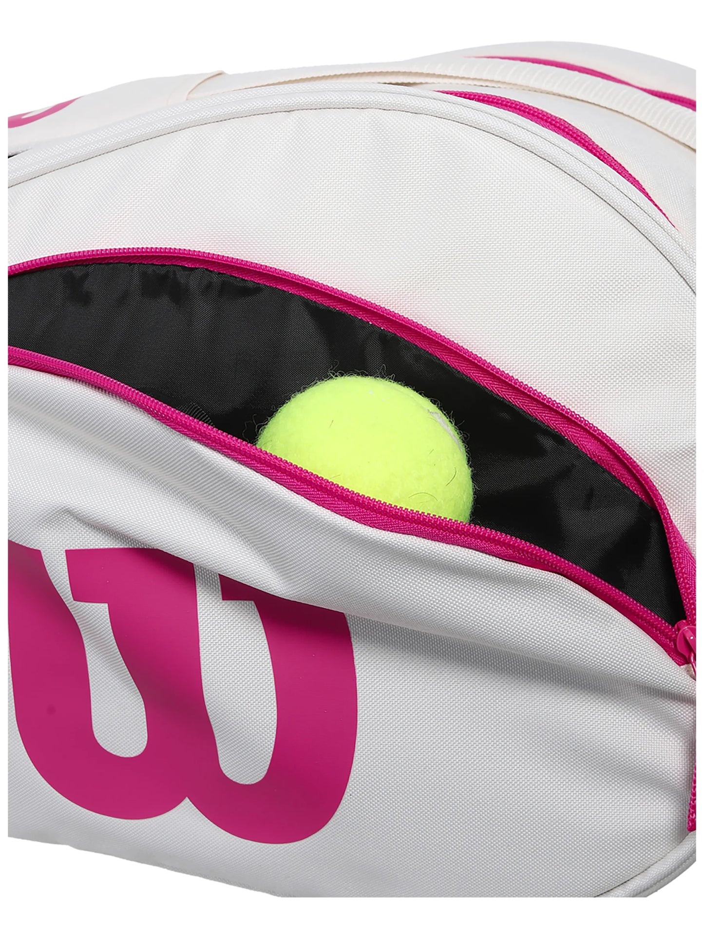 Wilson Advantage (6 Pack) Racket Bag 2025 (Off White-Pink)