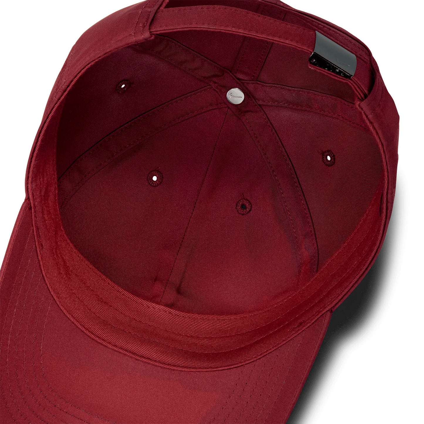 Nike Kids / Youth Junior Dri-FIT Metal Swoosh Club Cap (Wine Red)