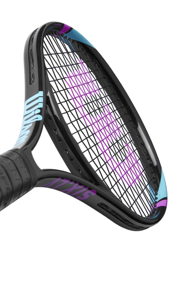 Wilson SIX LV Tennis Racket (Unstrung 284g) (prestrung)