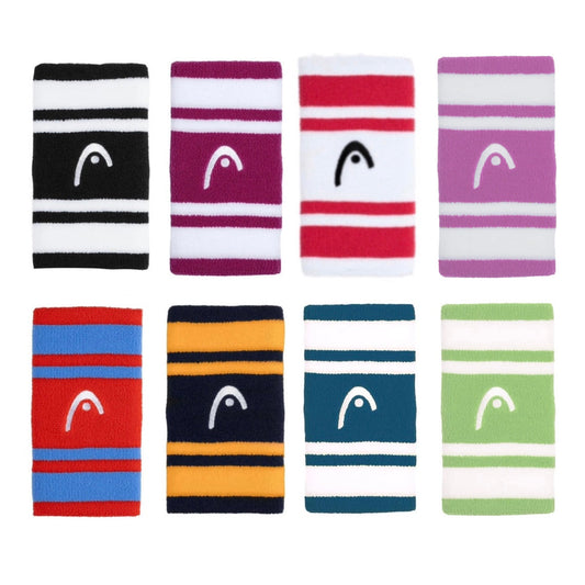 Head 5” Wristbands (a pair) (Striped colours) - 爱游戏体育-爱游戏|爱游戏官方网站