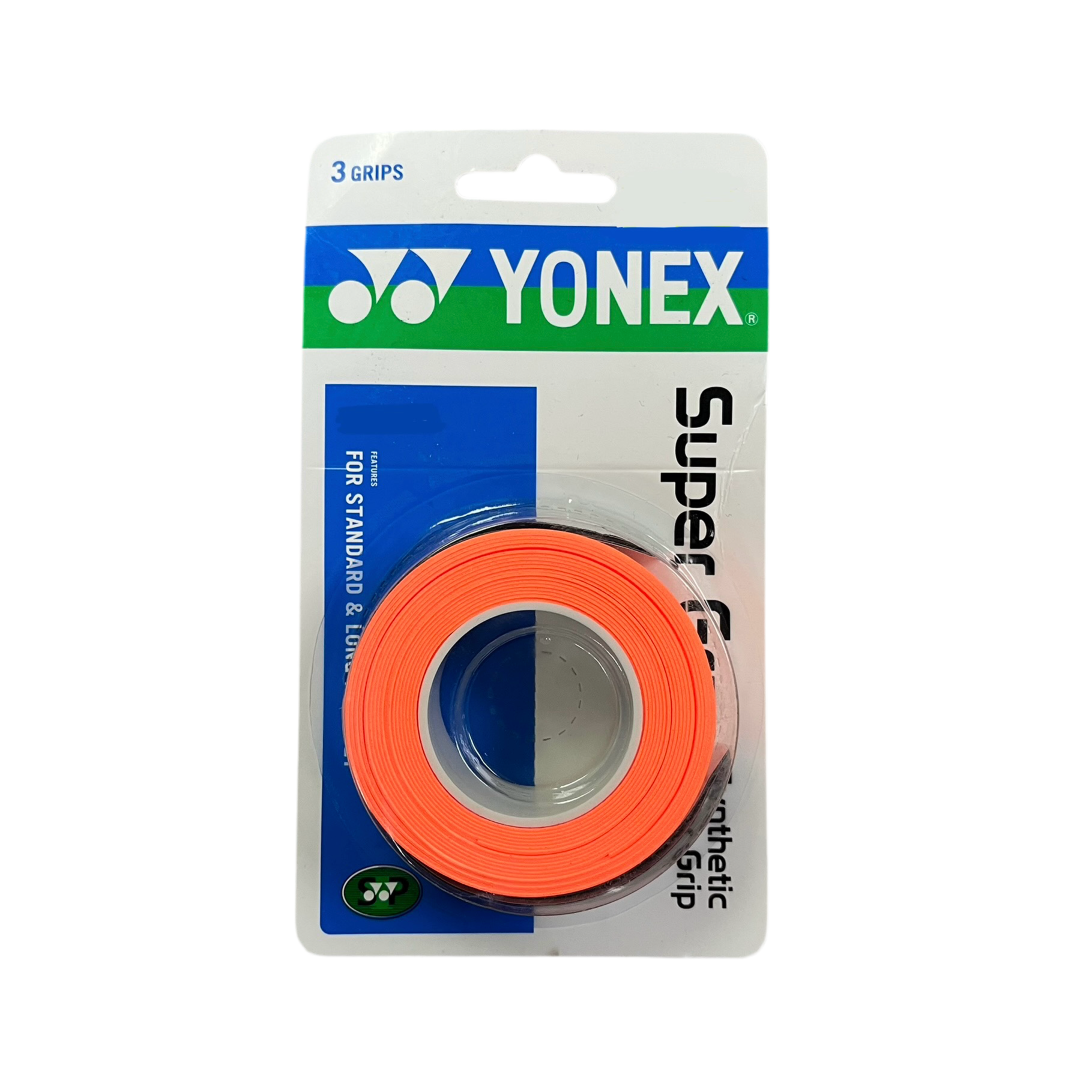 Yonex Super Grap Synthetic Overgrip Grip (3 pieces) - 爱游戏体育-爱游戏|爱游戏官方网站