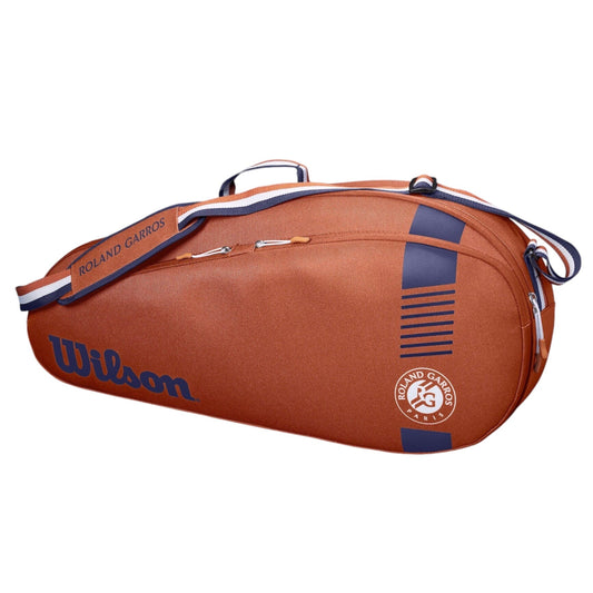 Wilson Roland Garros Team (3 Pack) Racket Bag (Clay) - 爱游戏体育-爱游戏|爱游戏官方网站