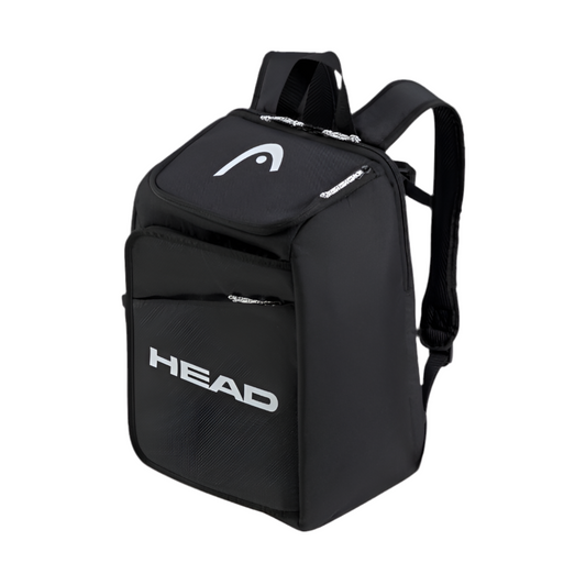 Head Kids Junior Jr Tour Backpack 20L bag (black-white) - 爱游戏体育-爱游戏|爱游戏官方网站