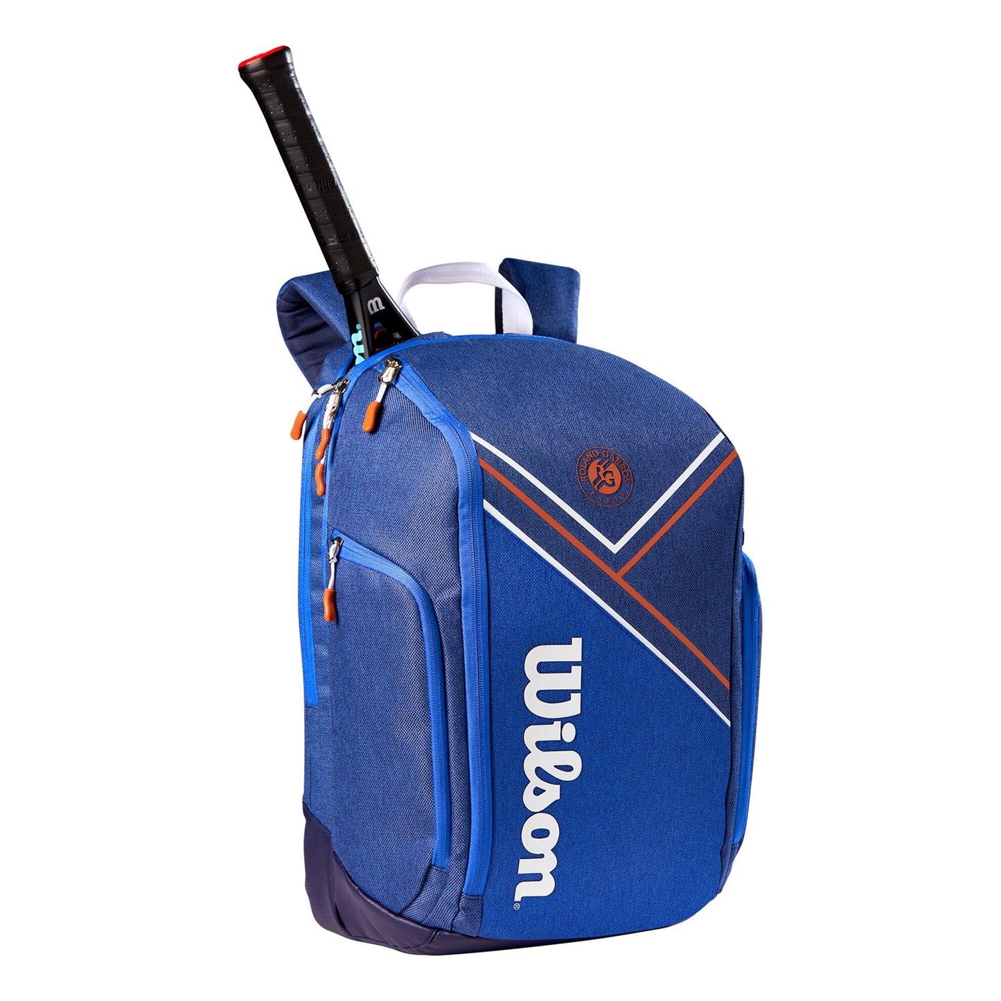 Wilson Roland Garros Super Tour Backpack Bag (Navy Blue)