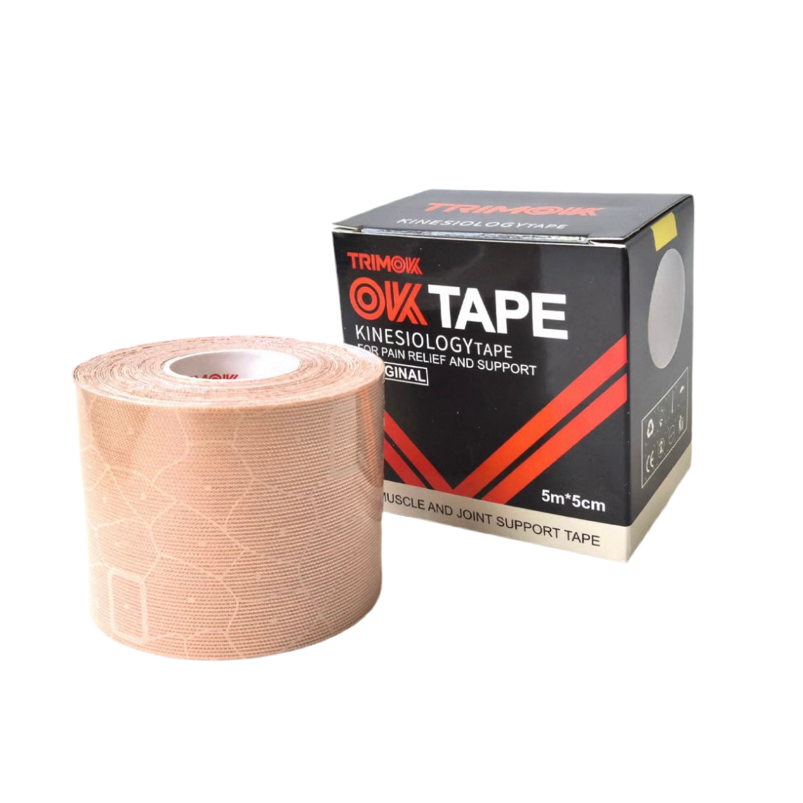 TRIMOK OK Tape Kinesiology Tape (5cm x 5m)