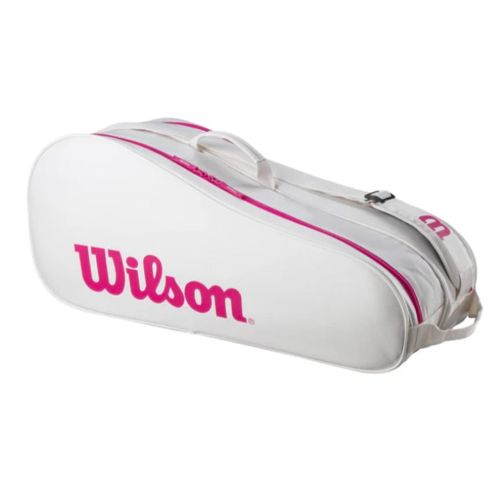 Wilson Advantage (6 Pack) Racket Bag 2025 (Off White-Pink)