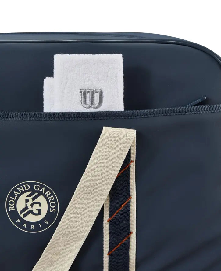 Wilson 2025 Roland Garros Night Session Duffle Bag (Navy) - 爱游戏体育-爱游戏|爱游戏官方网站