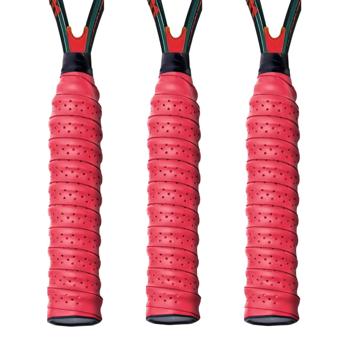 Synthetic Grip Wrap Bone Overgrip (3 pieces) (Red) - 爱游戏体育-爱游戏|爱游戏官方网站
