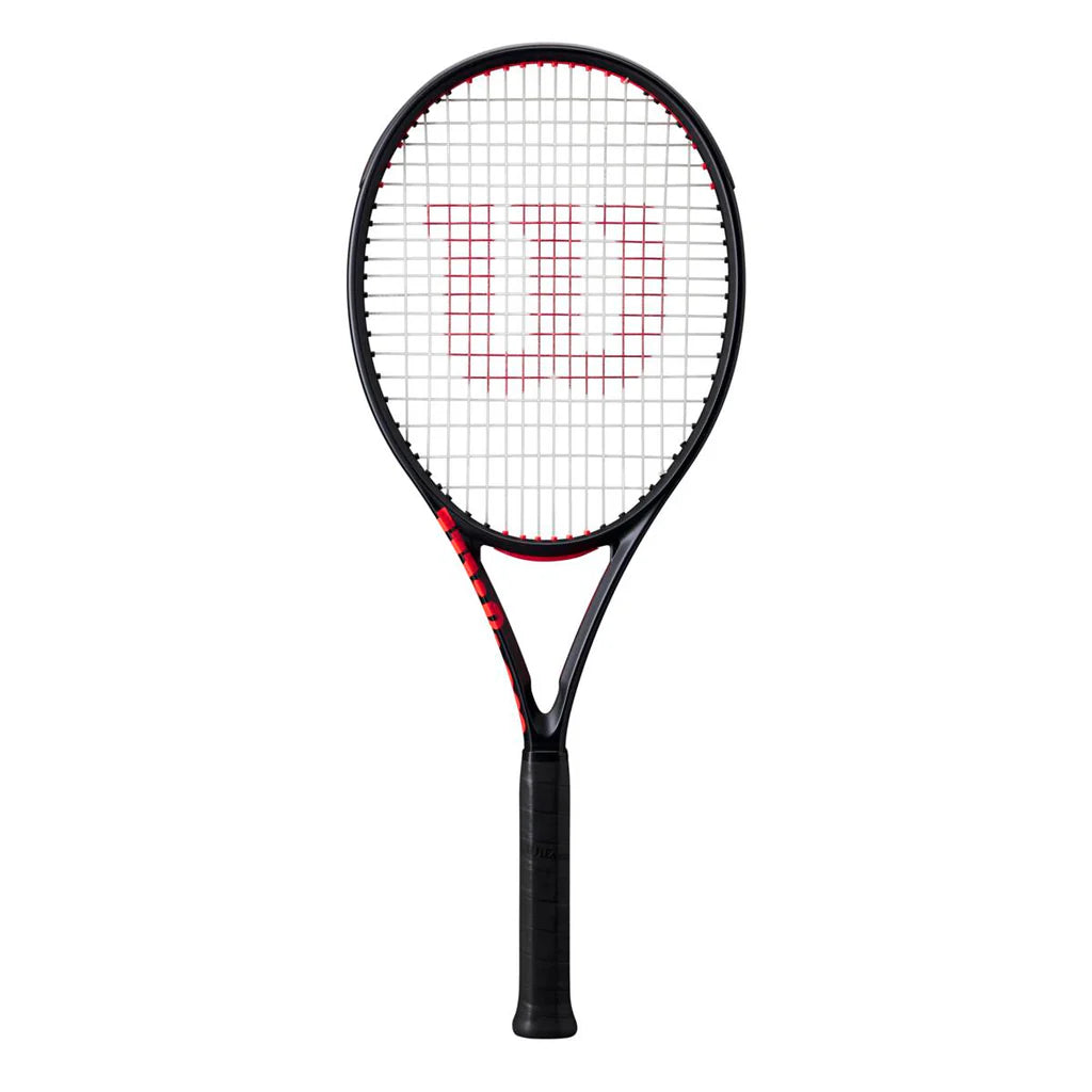 Wilson Clash 100UL v3 Tennis Racket (Unstrung 265g) (Strung with Wilson Sensation @ 55lb)