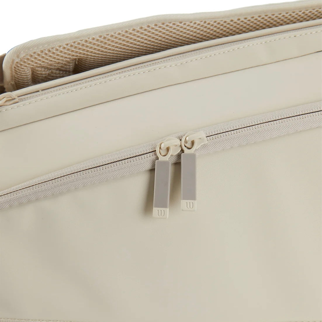 Wilson Roland Garros Super Tour (9 Pack) Racket Bag (Cream) - 爱游戏体育-爱游戏|爱游戏官方网站