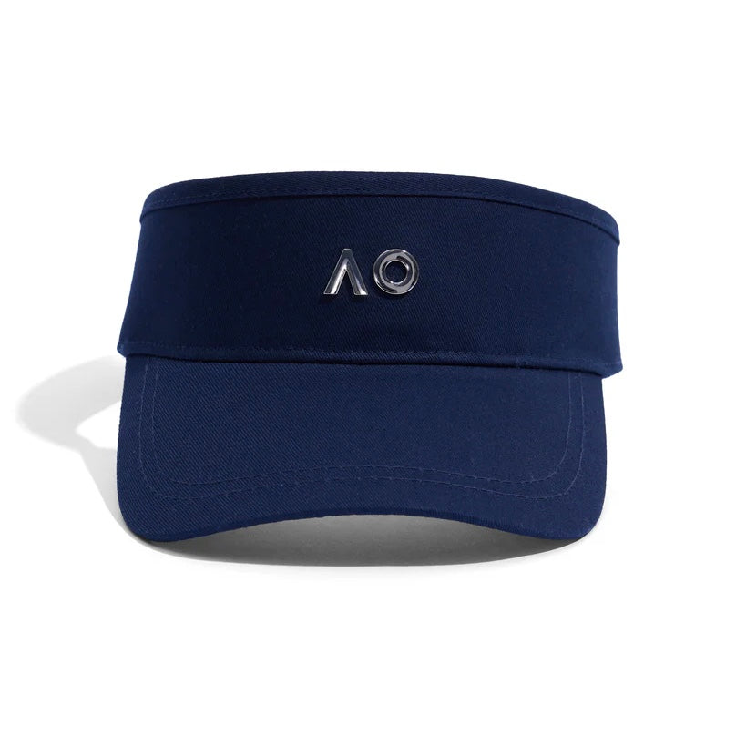 Australian Open Pin Logo Visor (Navy / White) - 爱游戏体育-爱游戏|爱游戏官方网站