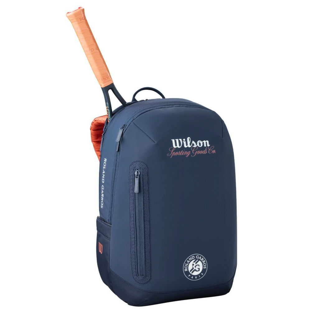 Wilson 2026 Roland Garros Session Soiree Backpack Bag (Navy)