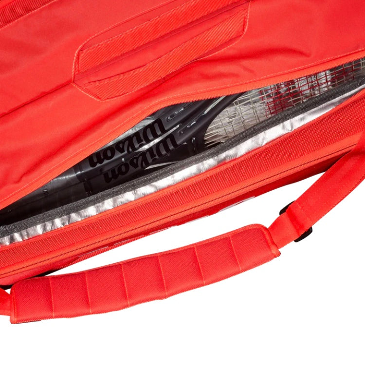 Wilson Super Tour (9 Pack) Pro Red Racket Bag