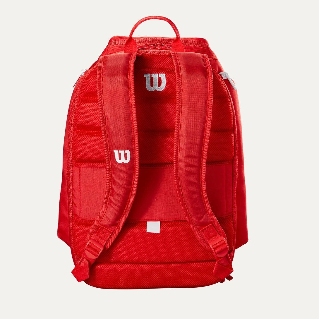 Wilson 2025 Super Tour Red Backpack bag - 爱游戏体育-爱游戏|爱游戏官方网站