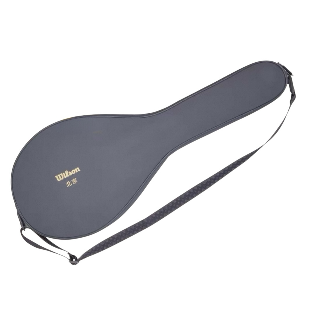 Wilson Pro Staff 97L v14 Beijing Limited Edition Tennis Racket + Cover Bag (Unstrung 290g) (Strung with T10 @ 54lb)