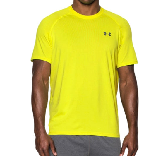 [CLEARANCE] Under Armour Men's UA Tech Tiger Top Tee Shirt (Yellow) - 爱游戏体育-爱游戏|爱游戏官方网站