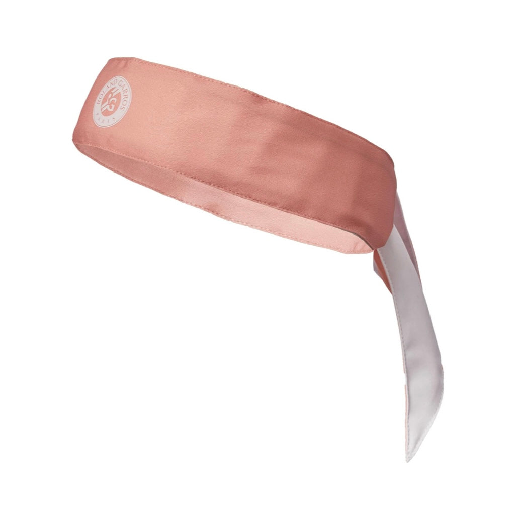 Roland Garros Performance Reversible Head Tie (Pink-White)
