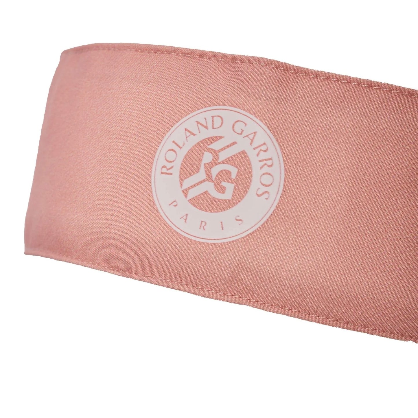 Roland Garros Performance Reversible Head Tie (Pink-White)