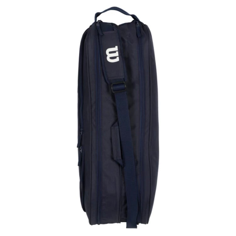 Wilson 2026 Advantage (6 Pack) Racket Bag (Navy)