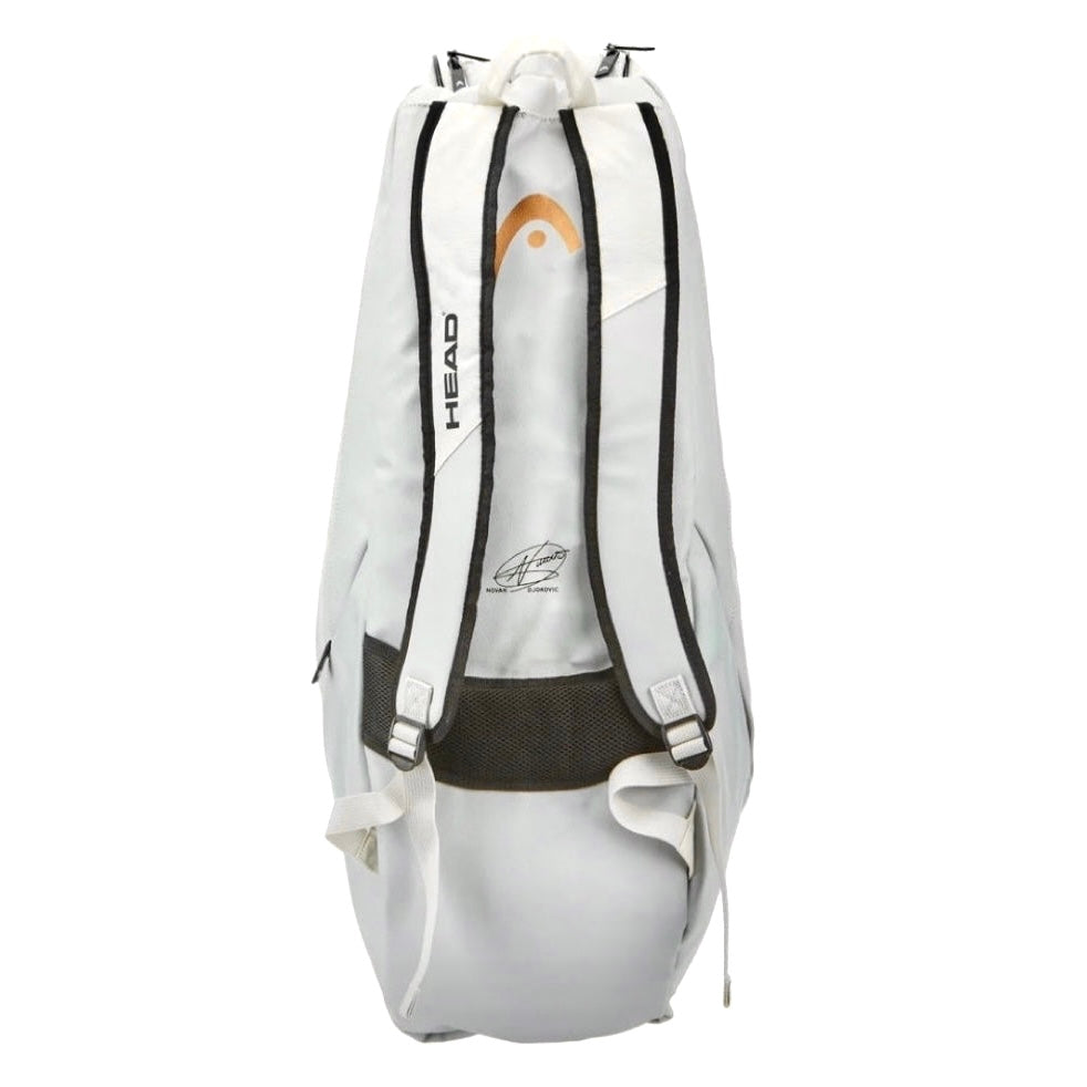 Head Pro X (6 Pack) Racket Bag M (Off White) - 爱游戏体育-爱游戏|爱游戏官方网站