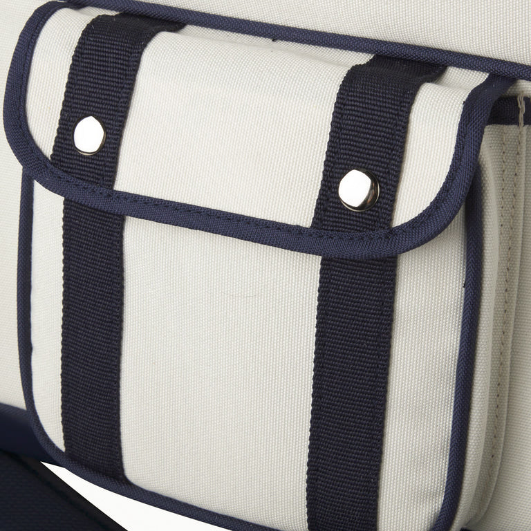 Wilson 1914 Heritage (12 Pack) Racket Bag (Cream-Dark Navy)
