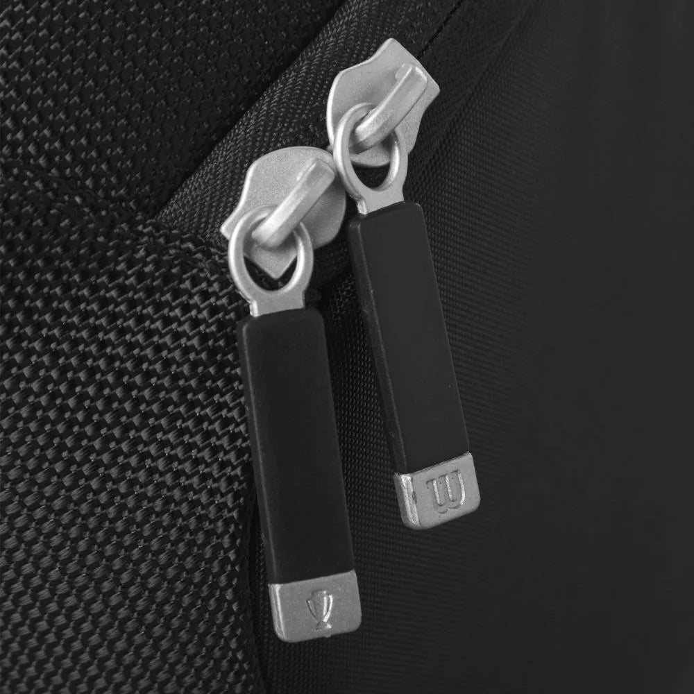 Wilson Super Tour (9 Pack) Laver Cup Racket Bag (Black) - 爱游戏体育-爱游戏|爱游戏官方网站