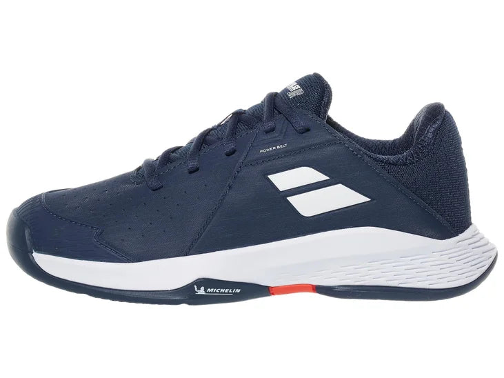 Babolat Propulse 3 All Court Junior Tennis Shoes (Estate Blue-White)