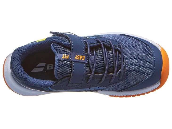 Babolat Pulsion All Court Kid Junior Tennis Shoes (Blue-Yellow) - 爱游戏体育-爱游戏|爱游戏官方网站