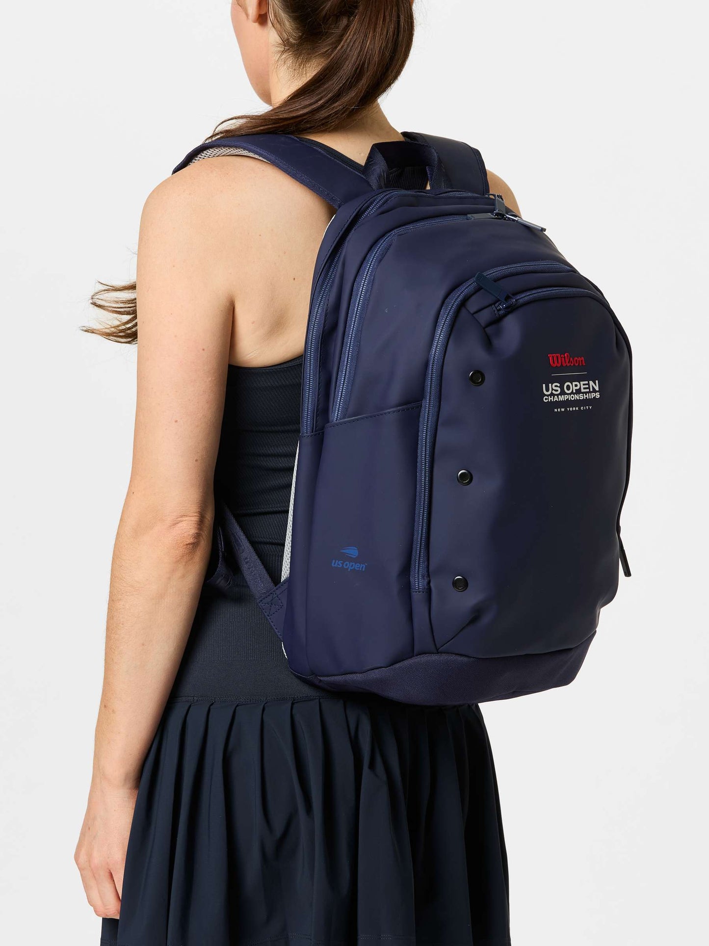 Wilson US Open Tour Backpack Bag (Navy)
