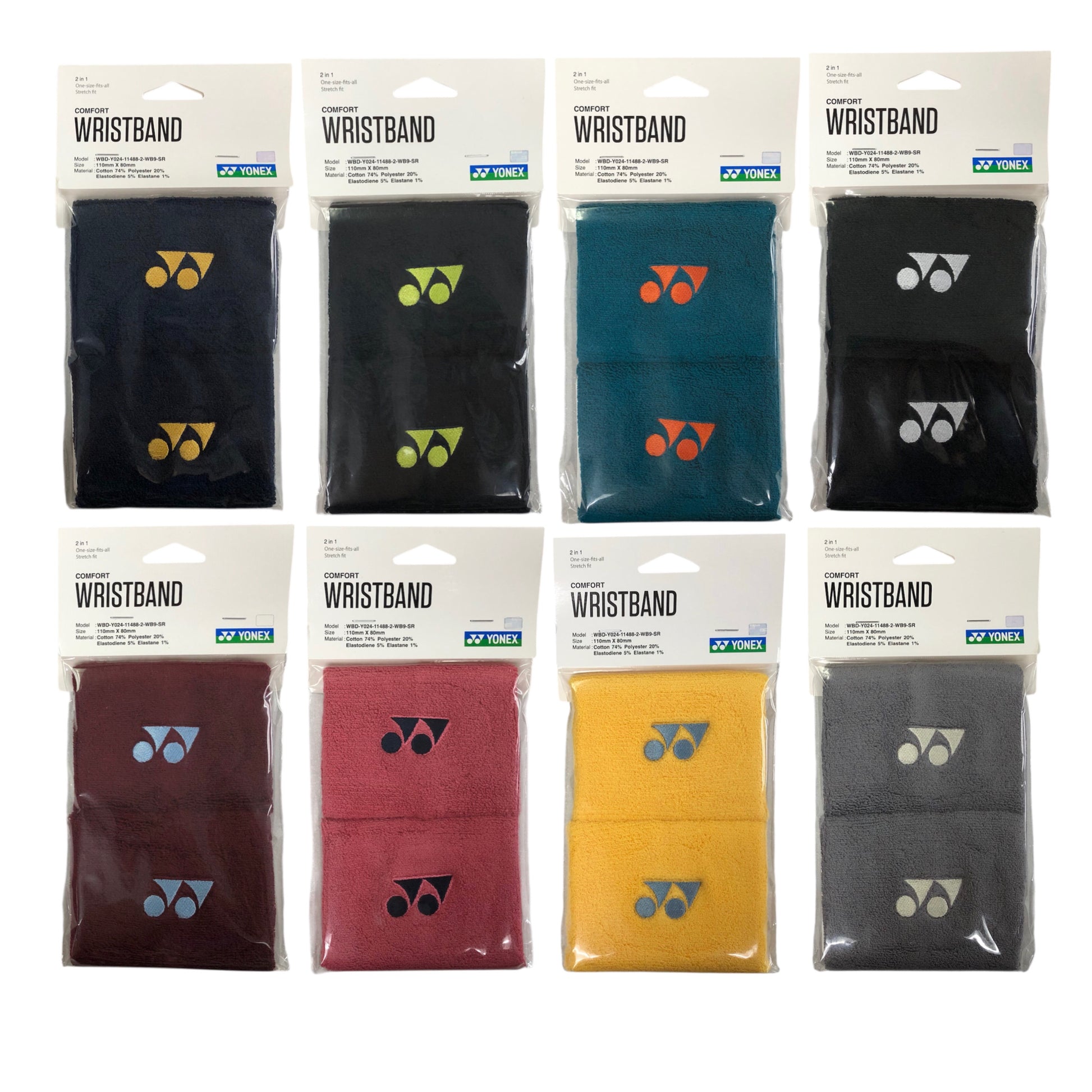 Yonex 11cm Comfort Wristband 2025 (a pair) - 爱游戏体育-爱游戏|爱游戏官方网站