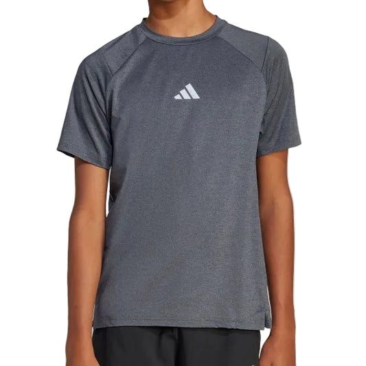 Adidas Junior Kids / Youth Boy’s Dri-Fit All Sports Favourite Top Tee T-shirt (Dark Grey)