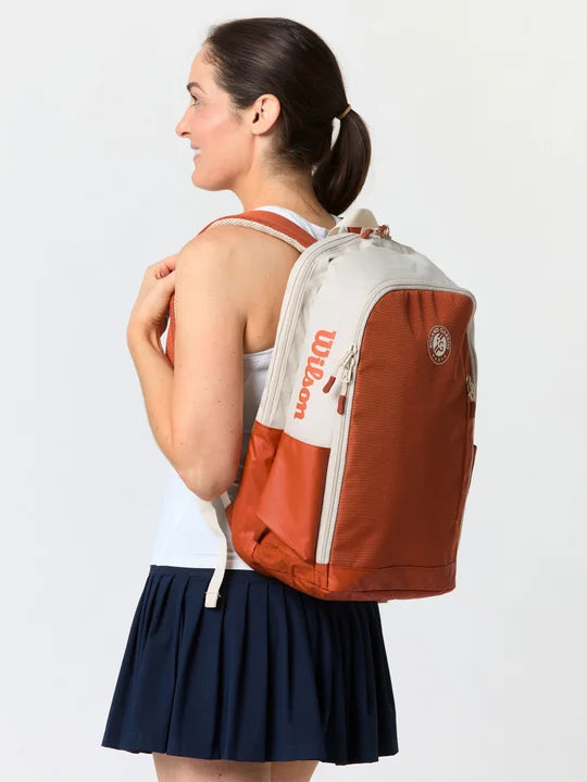 Wilson 2025 Roland Garros Team Backpack Bag (Clay) - 爱游戏体育-爱游戏|爱游戏官方网站
