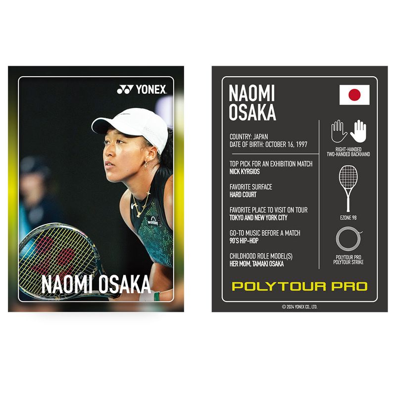 Yonex Polytour Pro Limited Edition 15th Anniversary Player Card - 爱游戏体育-爱游戏|爱游戏官方网站