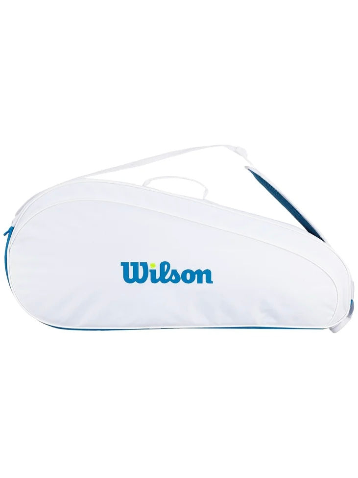 Wilson US Open Team (3 Pack) Racket Bag (White-blue) - 爱游戏体育-爱游戏|爱游戏官方网站