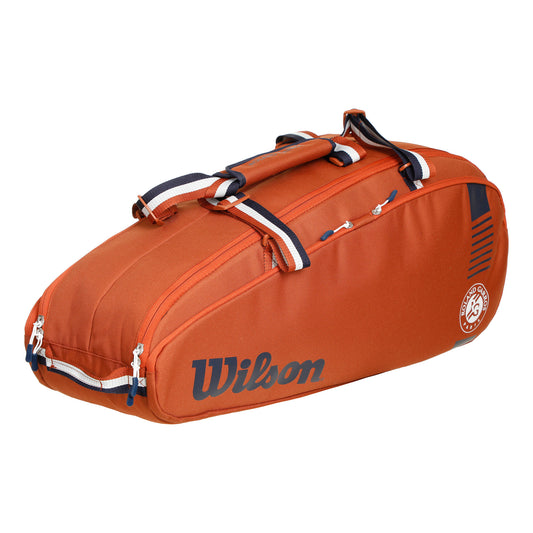 Wilson Roland Garros Team (6 Pack) Racket Bag (Clay) - 爱游戏体育-爱游戏|爱游戏官方网站