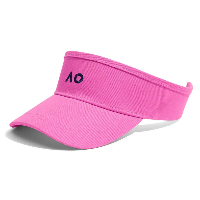 Australian Open Small Logo Visor (Pink / Peach)