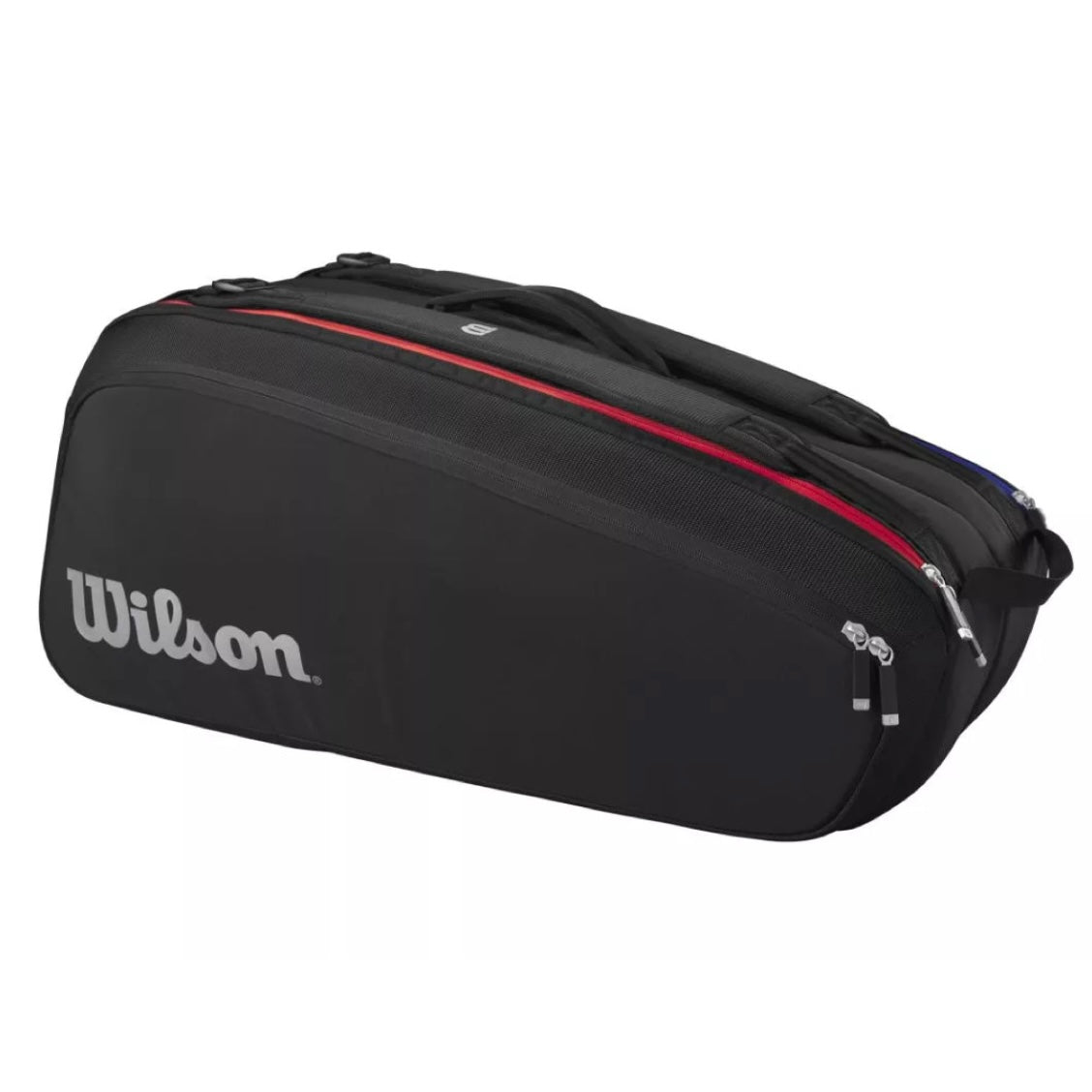 Wilson Super Tour (9 Pack) Laver Cup Racket Bag (Black) - 爱游戏体育-爱游戏|爱游戏官方网站